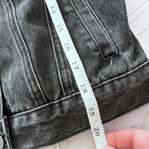 NWT TNR Black Denim Jacket size Small - Picture 11 of 11